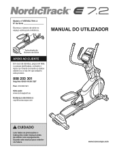 NordicTrack E 7.2 Elliptical Portuguese Manual