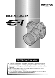 Olympus E-1 E-1 Reference Manual (English)