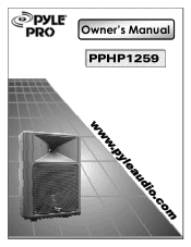 Pyle PPHP1259 PPHP1259 Manual 1