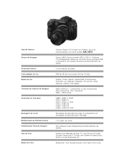Sony DSLR-A700K Especificações