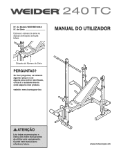 Weider 240 Tc Bench Portuguese Manual