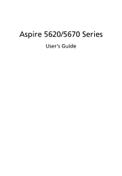 Acer Aspire 5620 User Manual