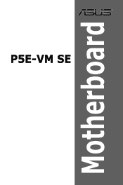 Asus P5E-VM SE User Manual