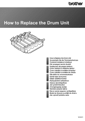 Brother International HL-L9200CDWT Drum Unit Replacement Guide