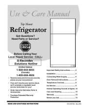 Frigidaire FRT18HS6JW Complete Owner's Guide (English)