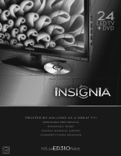 Insignia NS-24ED310NA15 Informantion Brochure (English)