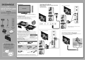 Insignia NS-42L780A12 Quick Setup Guide (English)