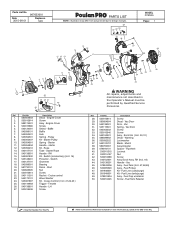 Poulan PPBV25 Parts List