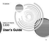 Canon S300 S300 User's Guide