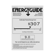 Frigidaire FFRA2822U2 Energy Guide