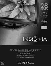 Insignia NS-28E200NA14 Information Brochure (English)
