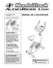 NordicTrack Audiorider U300 Bike Canadian French Manual