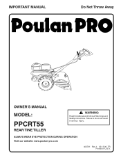 Poulan PPCRT55 User Manual