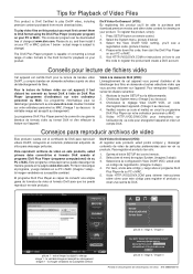 RCA DRC288SU DivX Playback Information Sheet