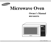 Samsung MW1080STA Owners Manual