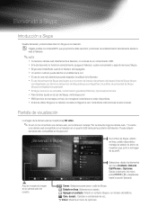 Samsung UN46C7000WF Skype Guide (user Manual) (ver.1.0) (Spanish)