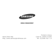Samsung Wep 650 User Guide