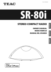 TEAC SR-80i SR-80i Manual