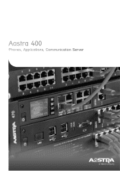 Aastra 9143i Brochure Aastra 400 Terminals, Applications, Communication Server