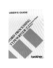 Brother International ML-500 Users Manual - English