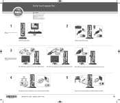 Dell Dimension 4700C Setup Diagram