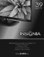 Insignia NS-39E480A13 Information Brochure (English)