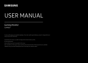 Samsung C24RG50FQN User Manual