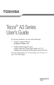 Toshiba Tecra A3 User Guide