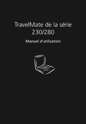 Acer TravelMate 280 TM 230/280 User's Guide FR