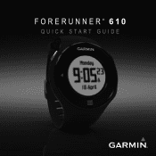 Garmin Forerunner 610 Quick Start Manual