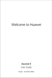 Huawei Ascend P2 User Guide