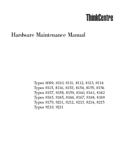 Lenovo ThinkCentre A52 User Manual
