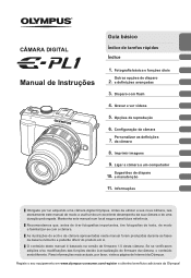 Olympus E-PL1 E-PL1 Manual de Instru败s (Portugu鱩