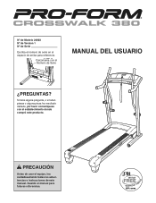 ProForm Crosswalk 380 Treadmill Gesp Manual