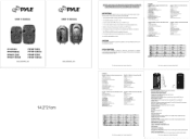 Pyle PPHP1585A PPHP1585A Manual 1
