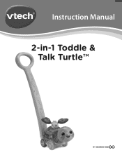 Vtech 2-in-1 Toddle & Talk Turtle User Manual