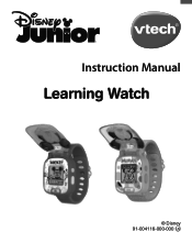 Vtech Disney Junior Minnie - Minnie Mouse Learning Watch User Manual