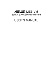 Asus MEB-VM MEB-VM User Manual
