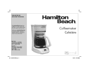 Hamilton Beach 43874 Use & Care