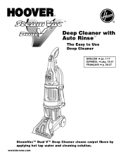 Hoover F7425 Manual