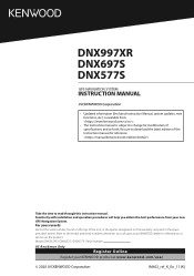 Kenwood DNX577S Instruction Manual
