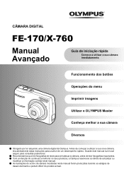 Olympus FE 170 FE-170 Manual Avançado (Português)