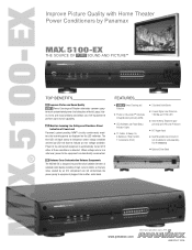 Panamax M5100-EX Datasheet