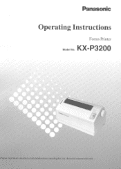Panasonic KX-P3200 Dot Matrix Printer