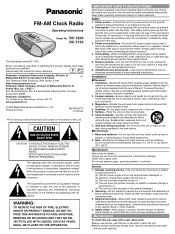 Panasonic RC7200 RC7150 User Guide
