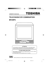 Toshiba MV20P2 User Manual