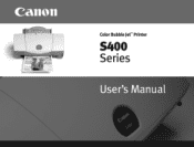 Canon S400 User Manual