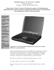 Compaq 1215US Presario Select 1200 and 1600 Series Maintenance and Service Guide