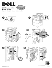 Dell 7330dn Mono Laser Printer Hard Drive Install Instruction