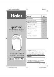 Haier HWM60-AC User Manual